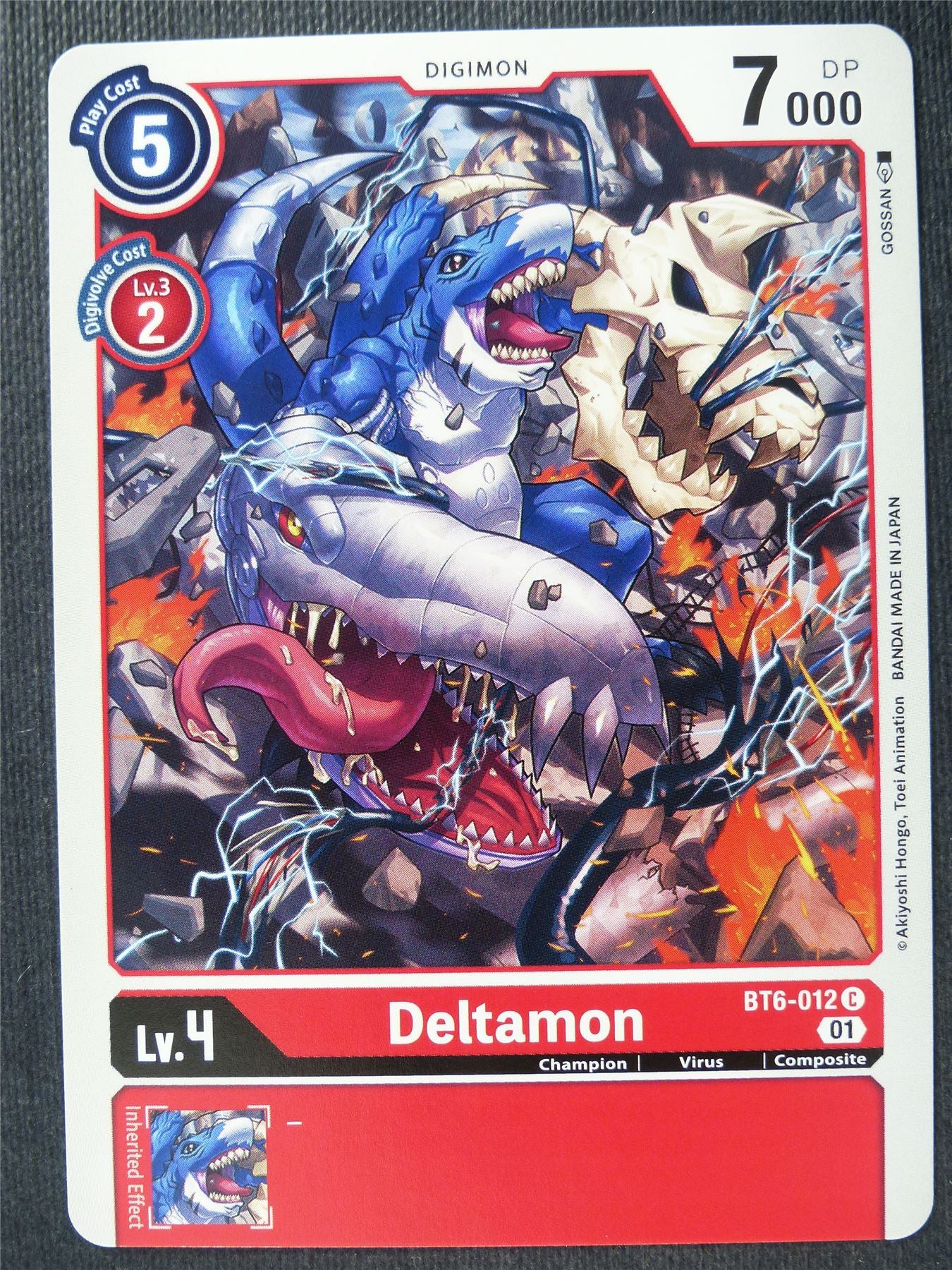 Deltamon BT6-012 C - Digimon Card #4IY