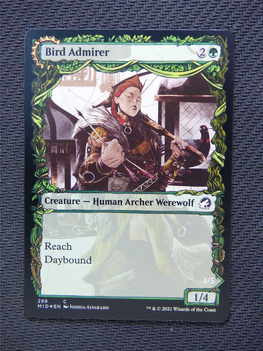 Bird Admirer Wing Shredder Foil  Showcase - Innistrad - Mtg Card #3LX