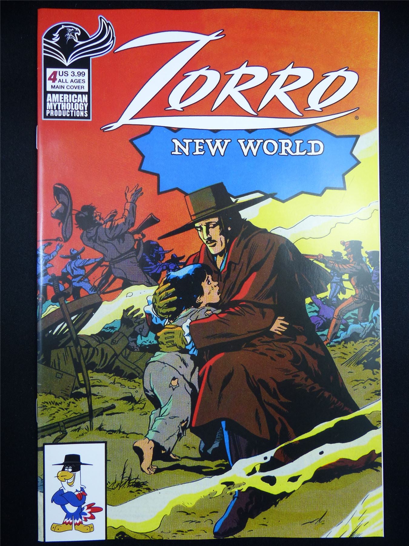 ZORRO: New World #4 - Nov 2022 Mythology Comics #BB