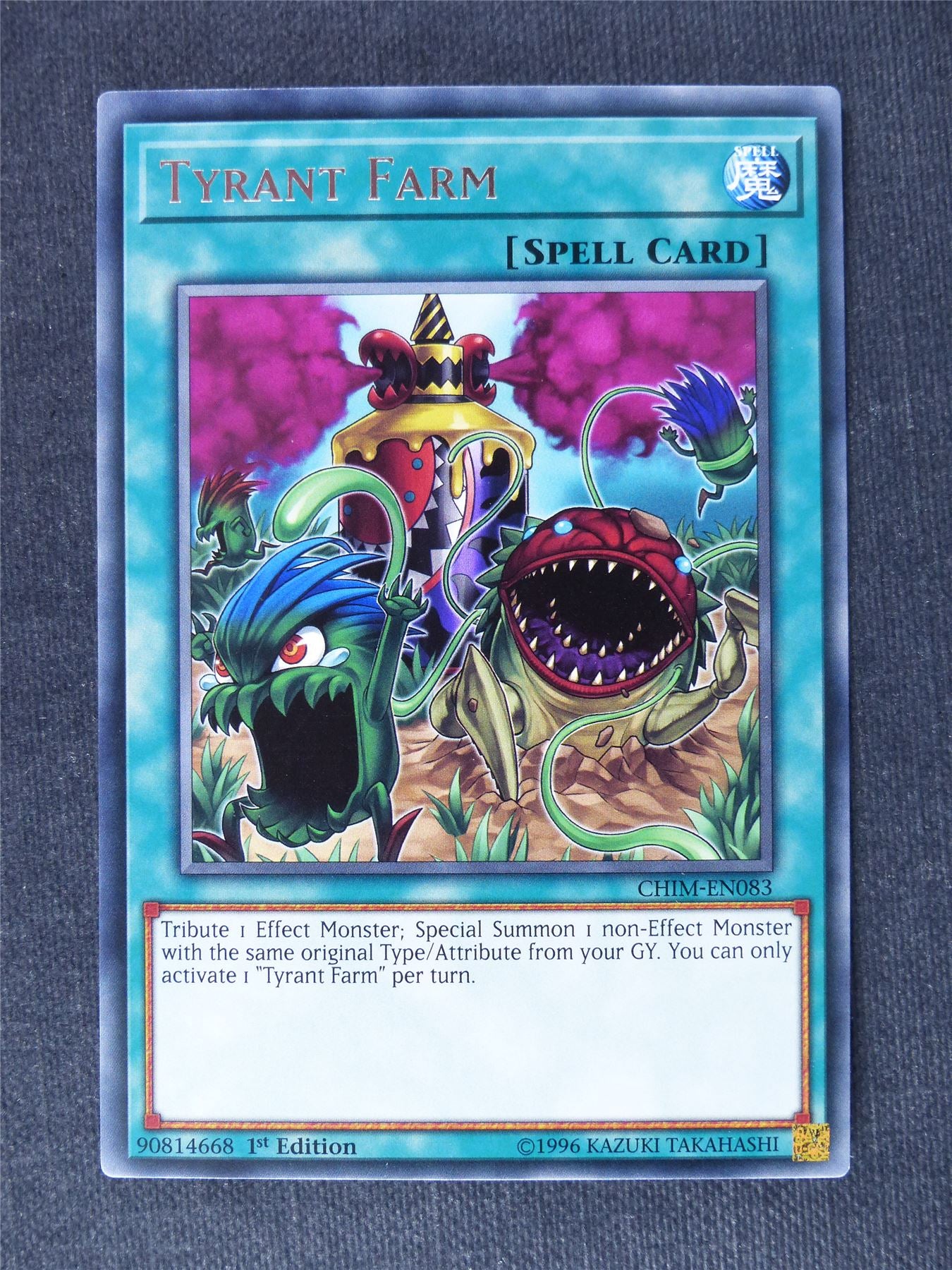 Tyrant Farm CHIM Rare - 1st ed - Yugioh Cards #RN