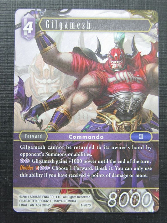 Final Fantasy Cards: GILGAMESH 1-207S # 1I45