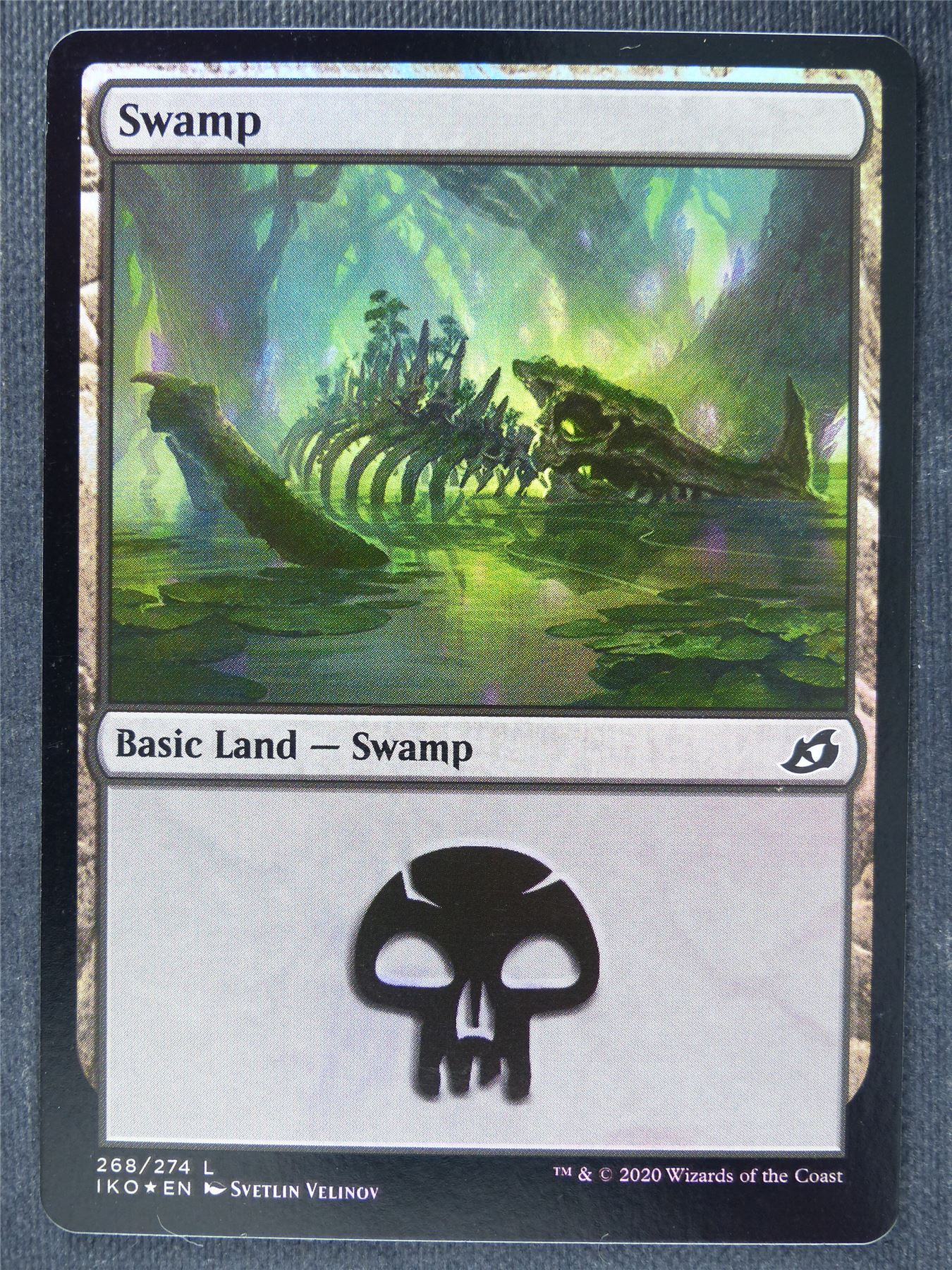 Swamp 268/274 Foil - Mtg Magic Cards #RG