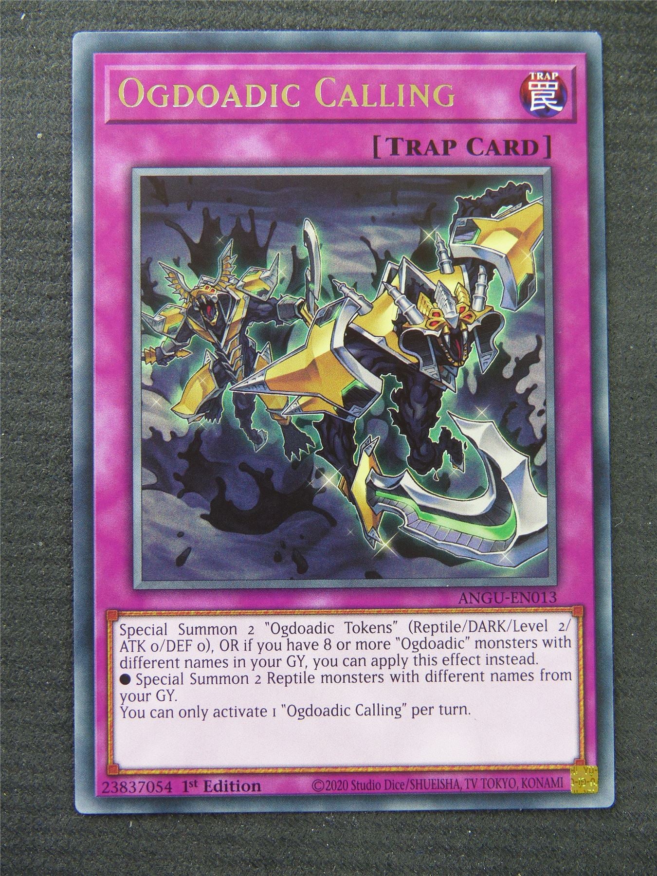 Ogdoadic Calling ANGU Rare - 1st Edition - Yugioh Card #1P5