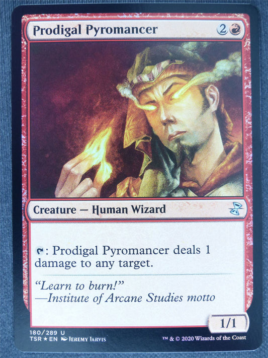 Prodigal Pyromancer Foil - Remastered - Mtg Magic Cards #QN