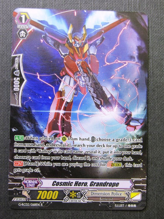 Cosmic Hero Grandrope G-RC02 R - Vanguard Cards #N8