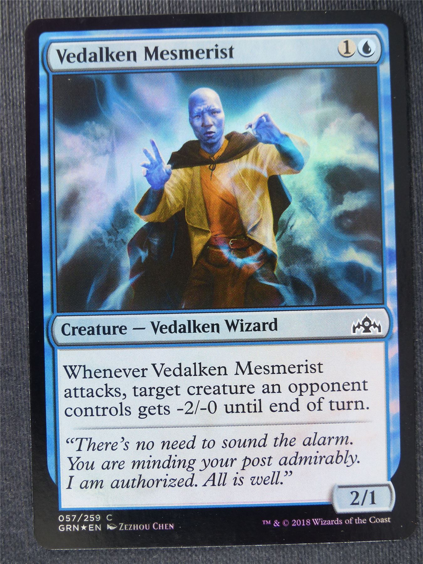 Vedalken Mesmerist Foil - Mtg Magic Cards #19P