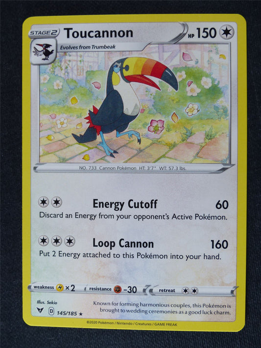 Toucannon 145/185 - Pokemon Cards