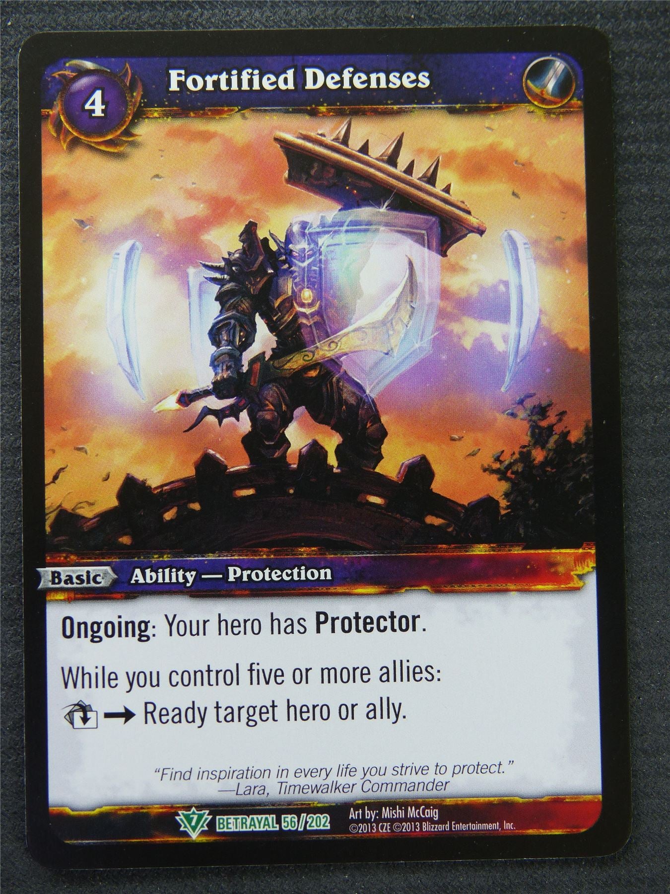 Fortified Defenses - Uncommon - World Of Warcraft #1HV