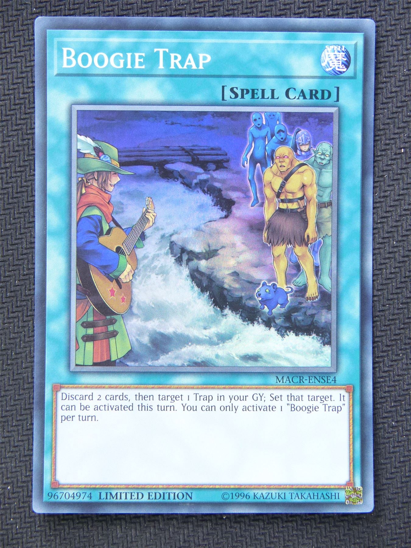 Boogie Trap MACR - Super Rare - Yugioh Card #5NW