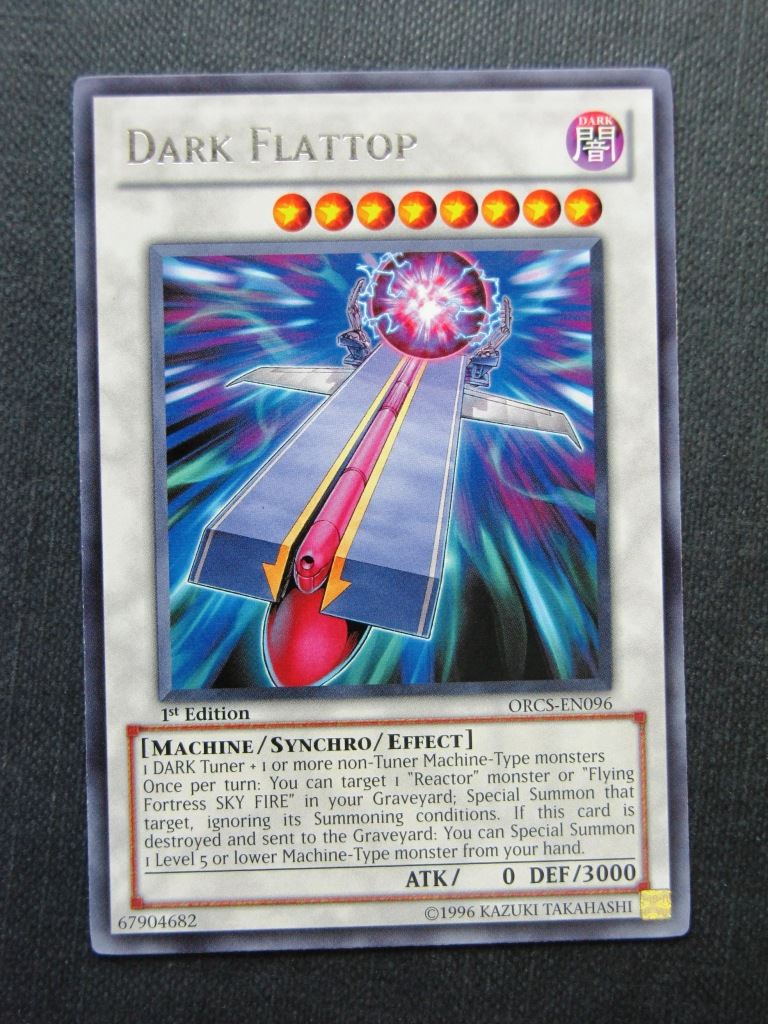 Dark Flattop ORCS Rare - 1st ed - Yugioh Cards #1MM