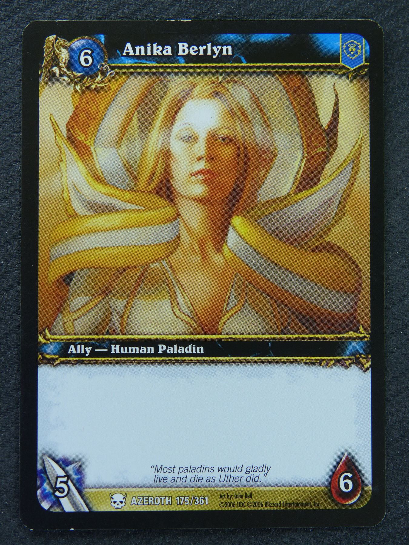 Anika Berlyn - Common - World Of Warcraft #1CV