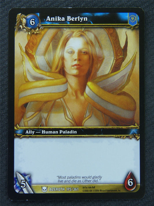 Anika Berlyn - Common - World Of Warcraft #1CV