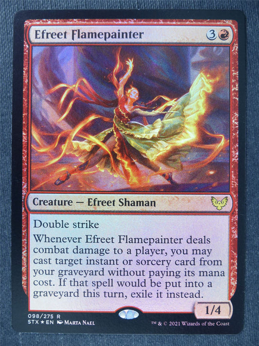 Efreet Flamepainter Foil - Mtg Magic Cards #FX