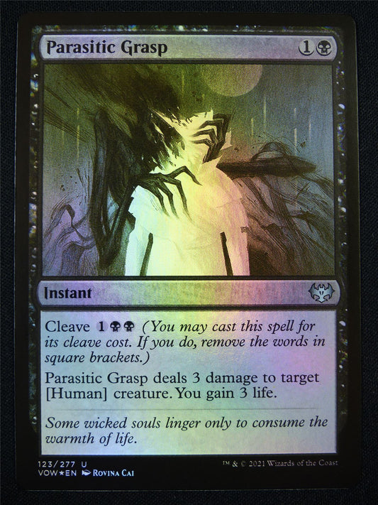 Parasitic Grasp Foil - Mtg Card #1NI
