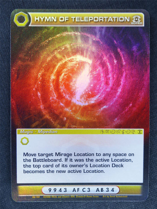 Hymn of Teleportation 88/100 Foil - Chaotic Cards #J6