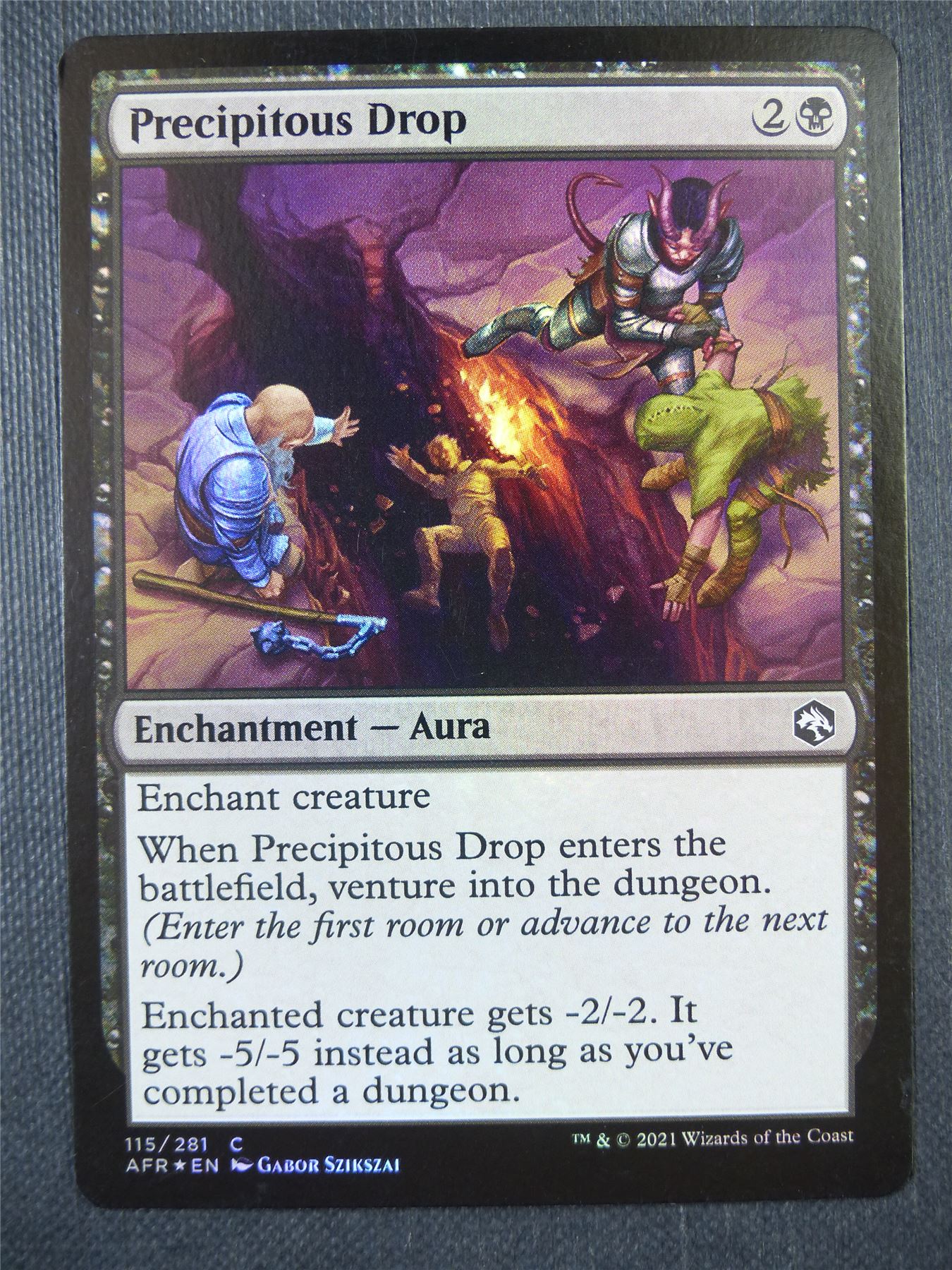 Precipitous Drop Foil - Mtg Card #80K