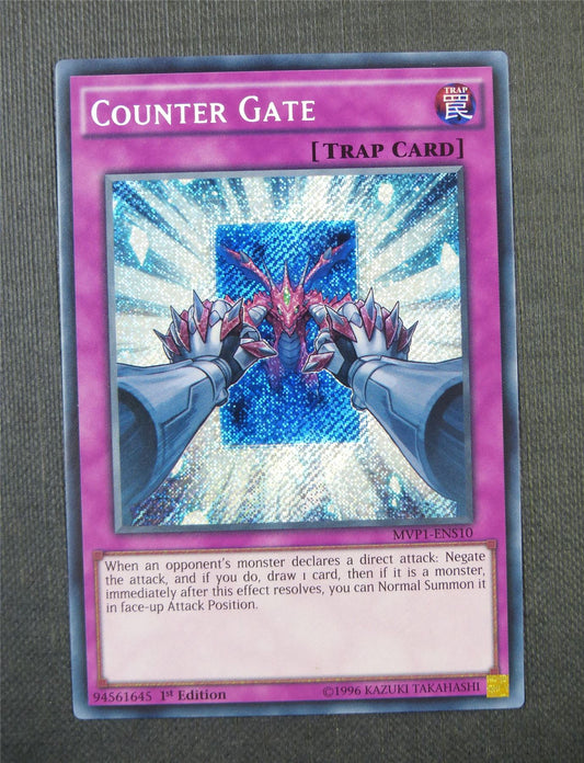 Counter Gate MVP1 Secret Rare 1st Ed - Yugioh Card #57B