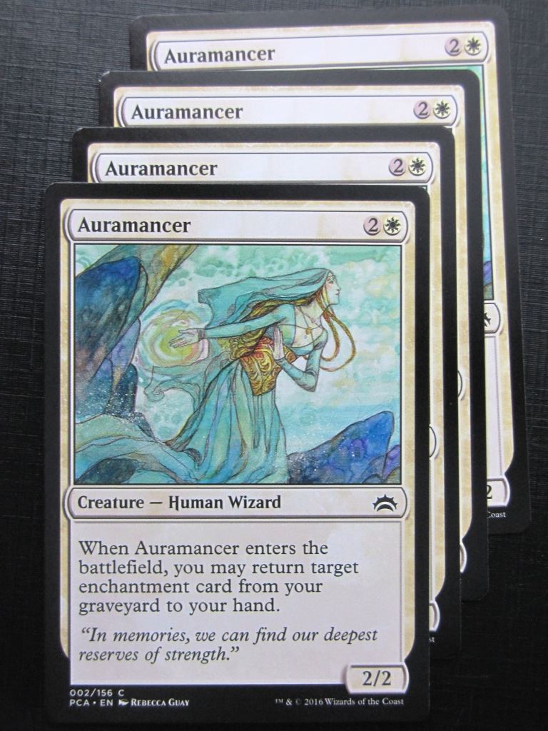 MTG Magic Cards: AURAMANCER x4 # 26A28