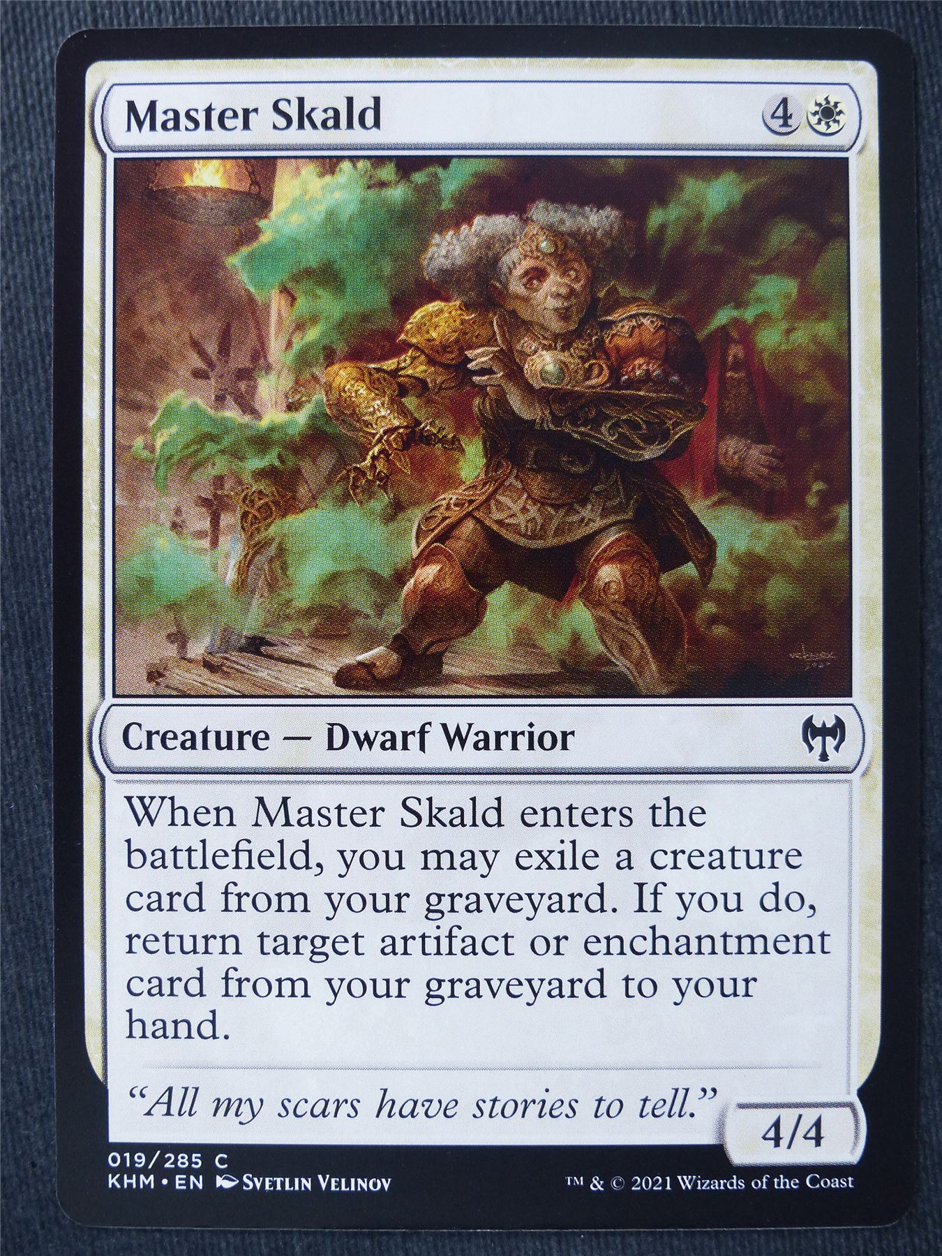 Master Skald - Mtg Magic Cards #Z