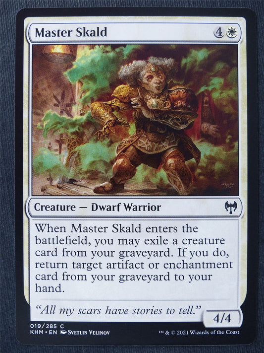 Master Skald - Mtg Magic Cards #Z