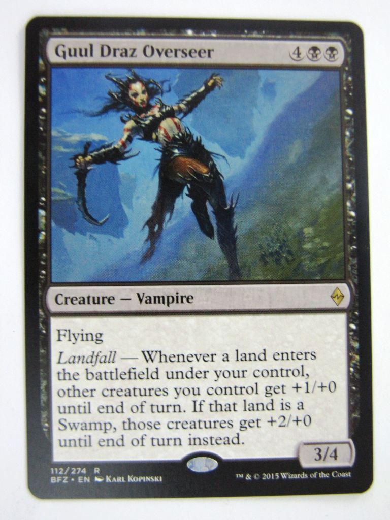 MTG Magic Cards: GUUL DRAZ OVERSEER # 4E48