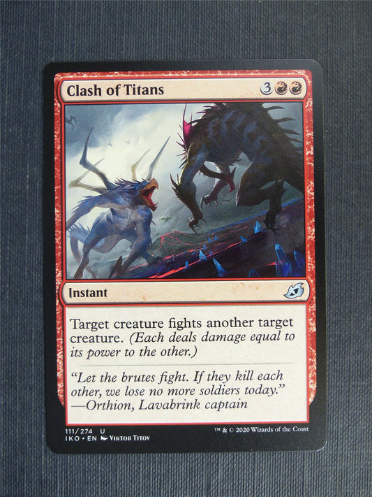 Clash of Titans - C20 - Mtg Card