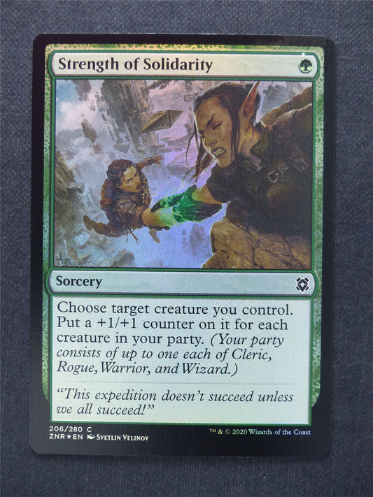 Strength of Solidarity Foil - Mtg Magic Cards #5C