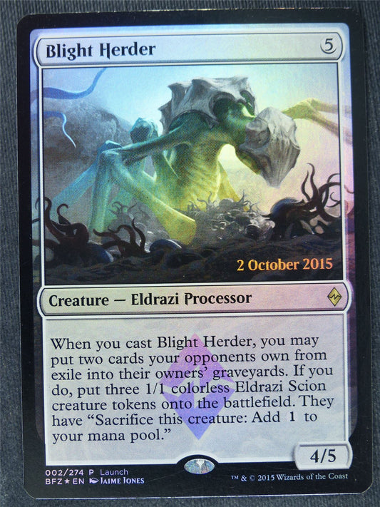 Blight Herder Promo Foil - Mtg Magic Cards #1JO