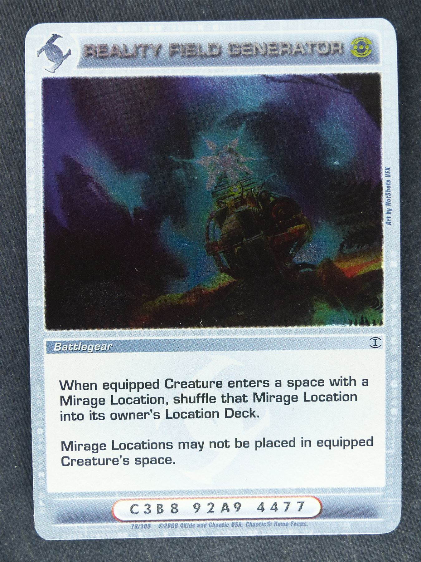 Reality Field Generator 73/100 Foil - Chaotic Cards #JE