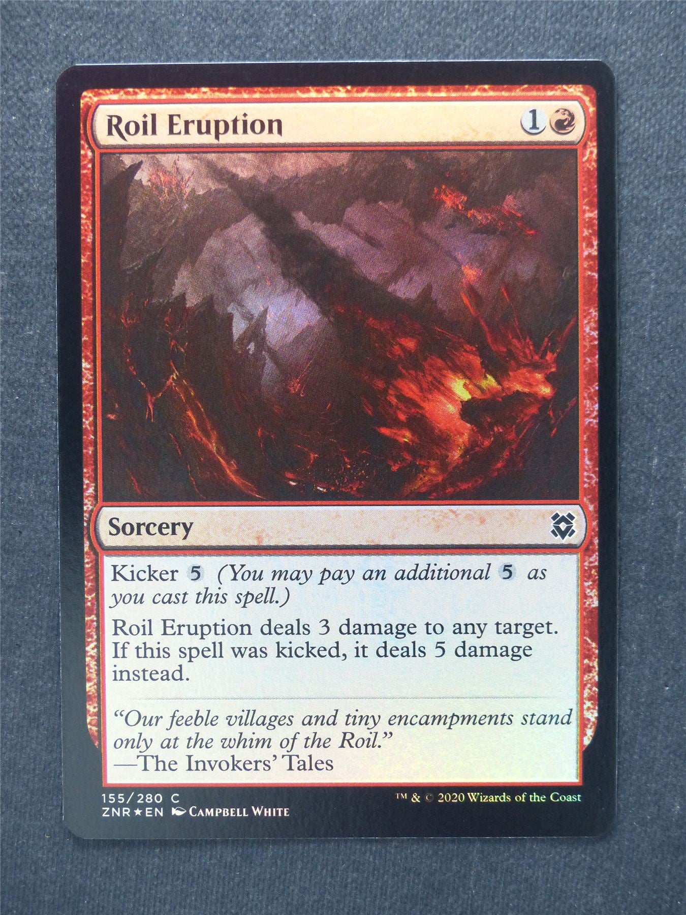 Roil Eruption Foil - Mtg Magic Cards #RC