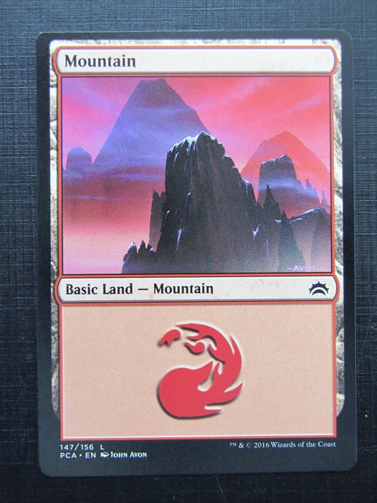 MTG Magic Cards: Miscut MOUNTAIN 147/156 # 25J59