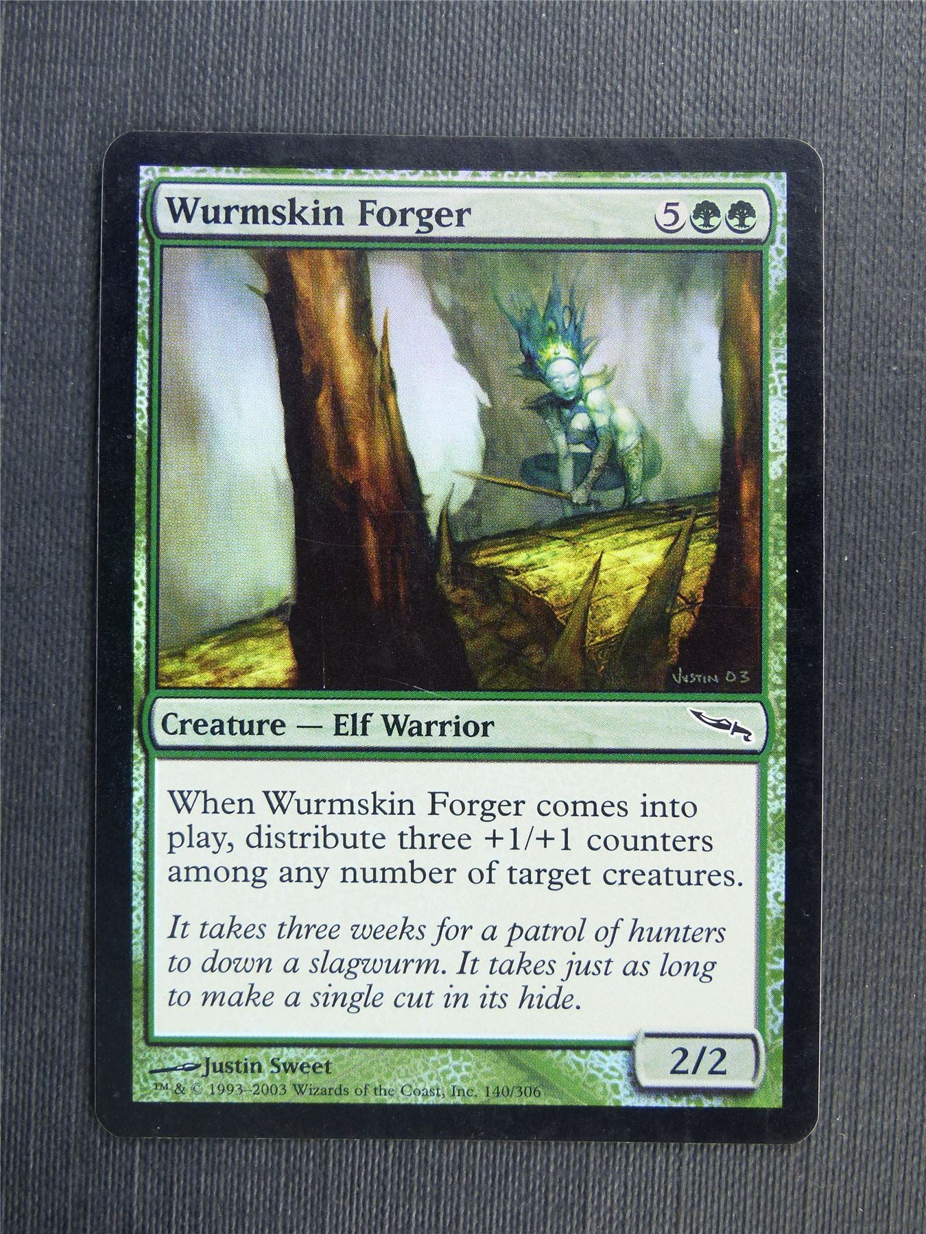 Wurmskin Forger Foil - Mtg Magic Cards #3B4