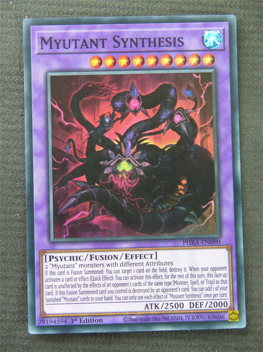 Myutant Synthesis PHRA Super Rare - 1st Edition - Yugioh Card #1PB