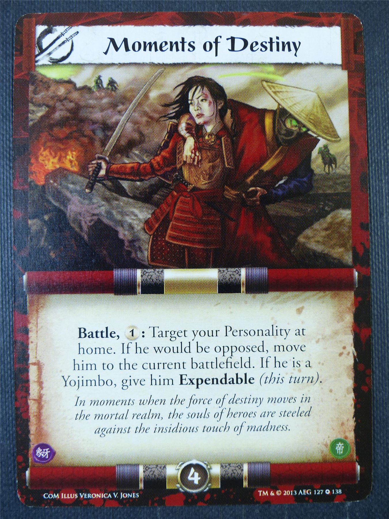 Moments of Destiny - L5R Card #2AG