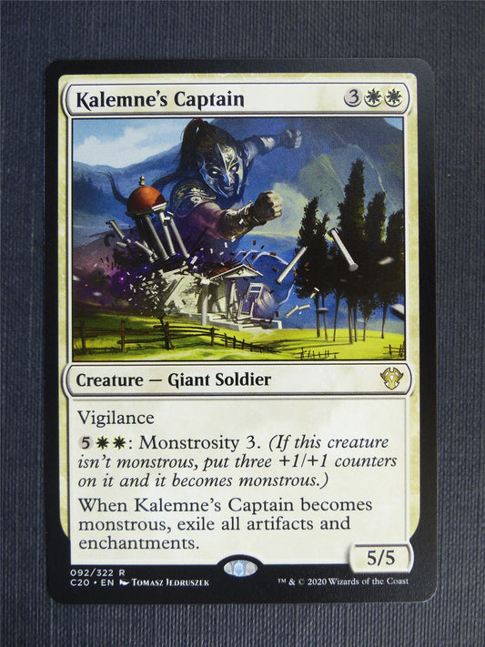 Kalemne's Captain - C20 - Mtg Card