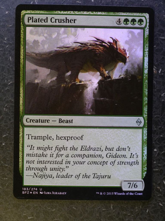 MTG Magic Cards: PLATED CRUSHER # 7J81