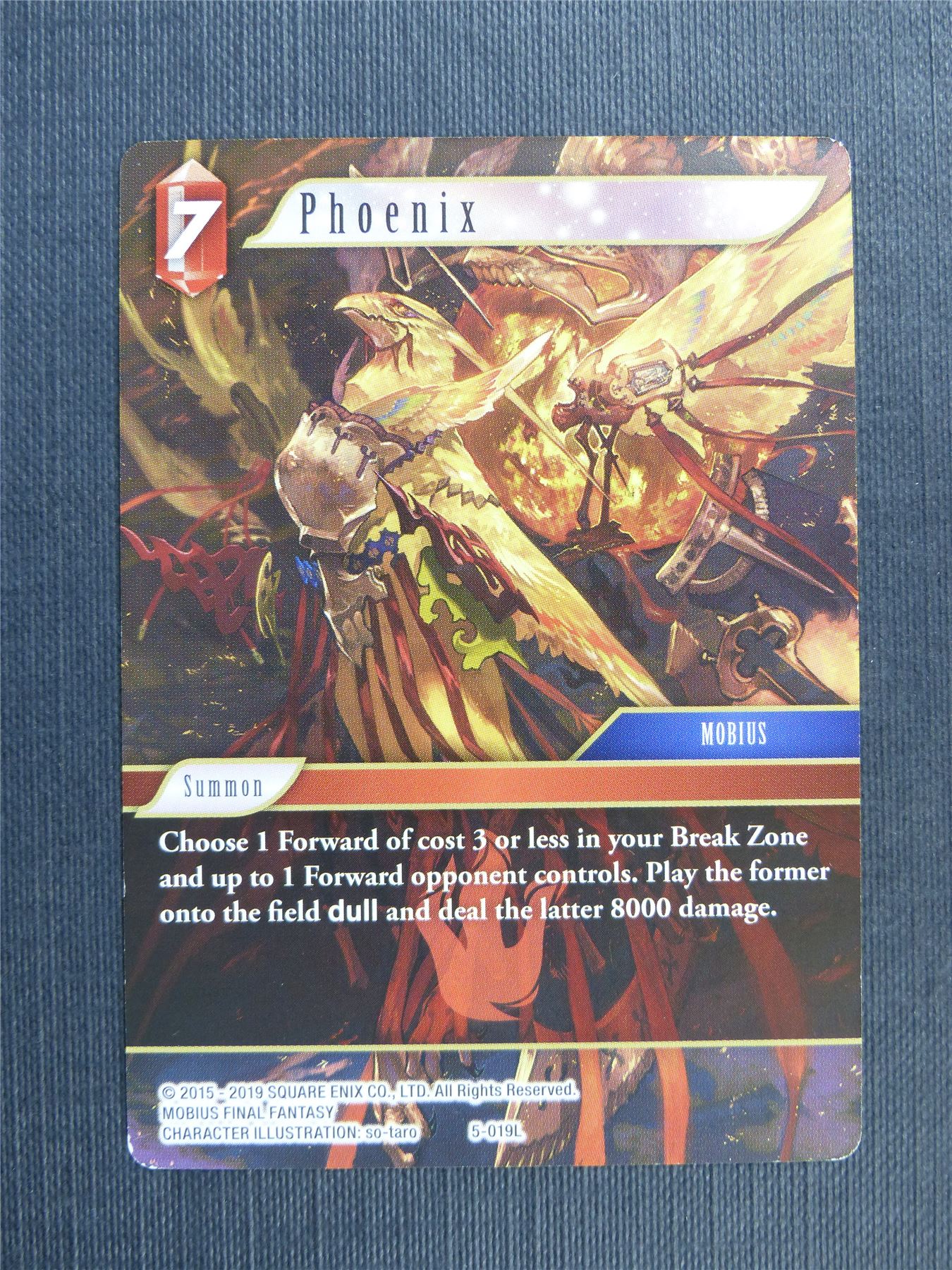 Phoenix 5-019L - Final Fantasy Cards #2QR