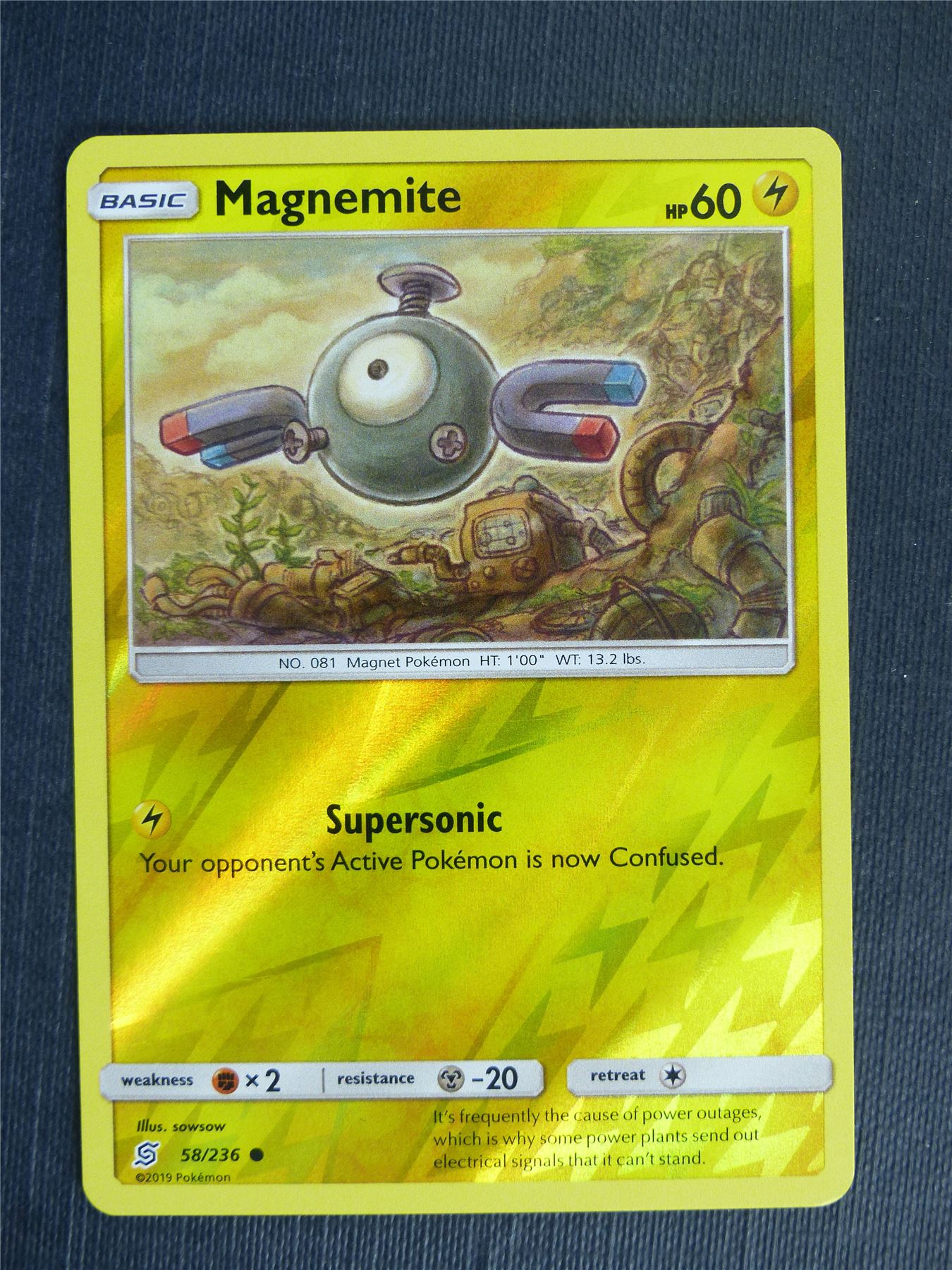 Magnemite 58/236 Reverse Holo - Pokemon Cards #2GP