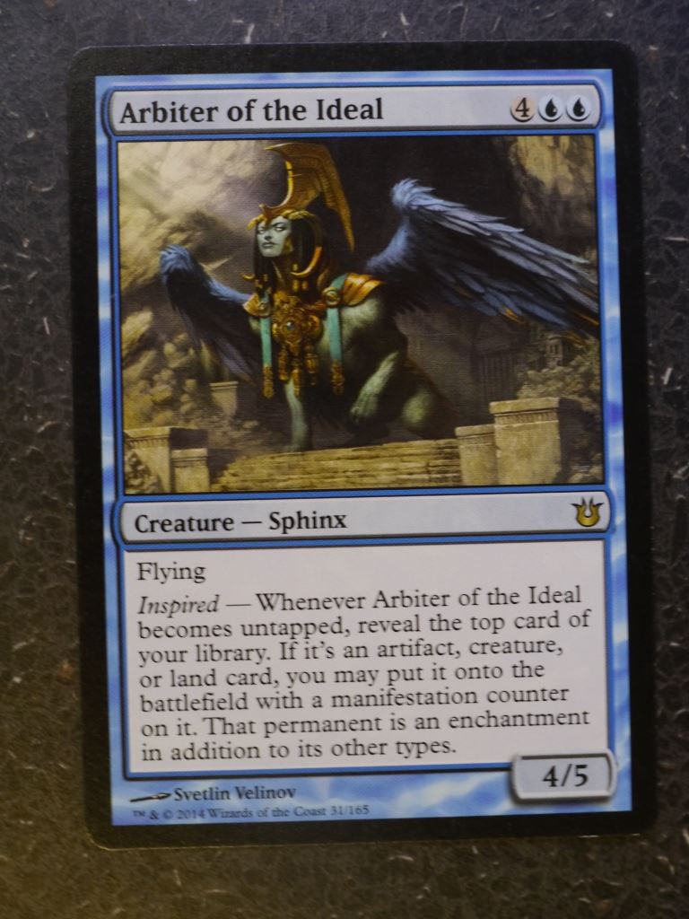 MTG Magic Card: ARBITER OF THE IDEAL # 6D3