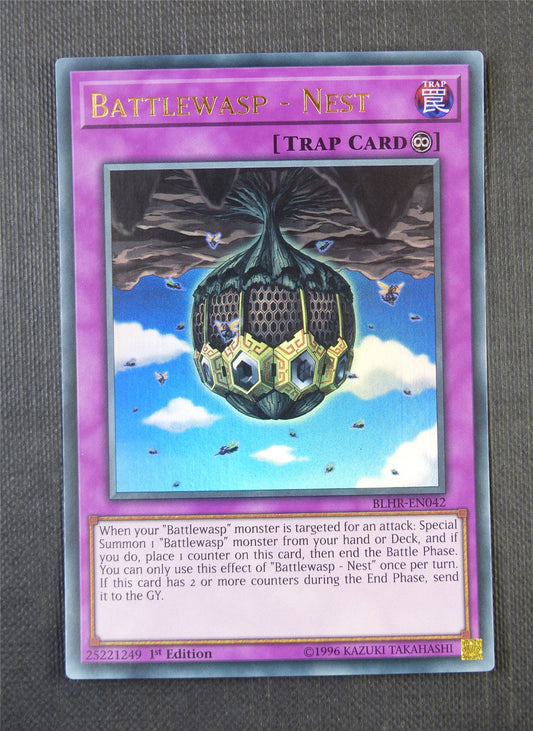 Battlewasp Nest BLHR 1st Ed - Ultra Rare - Yugioh Card #7DK