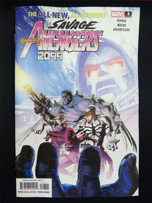 Savage AVENGERS 2099 #8 - Feb 2023 - Marvel Comics #12Z