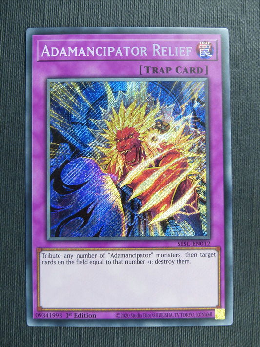 Adamancipator Relief - SESL Yugioh Card