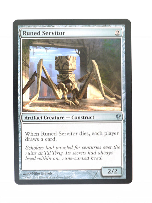 Mtg - Conspiracy - 2x Runed Servitor