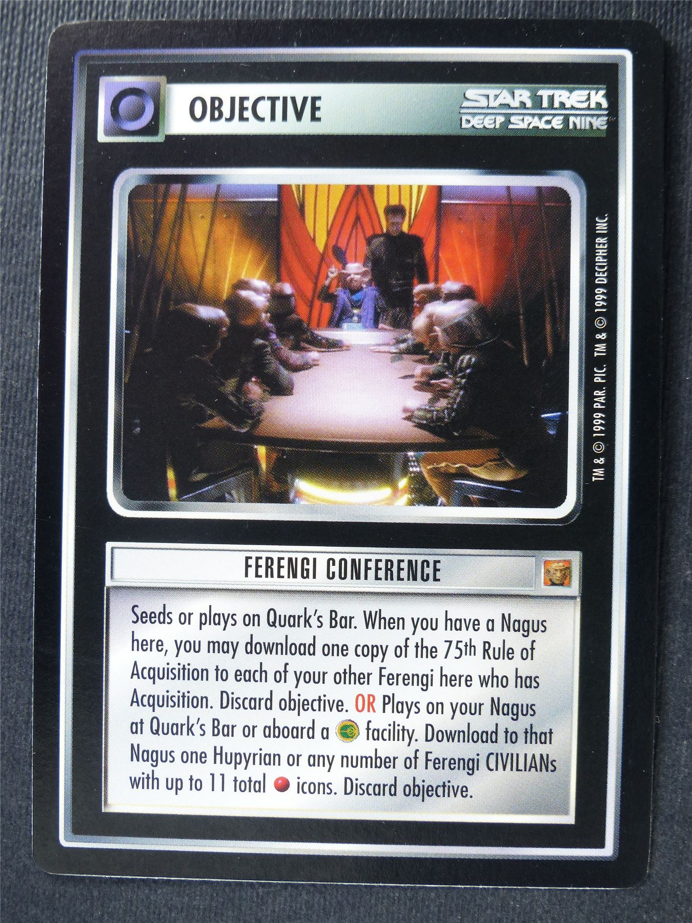 Ferengi Conference - DS9 - Star Trek Card #4X5