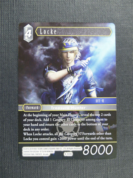 Locke 9-122H - Final Fantasy Cards #VM