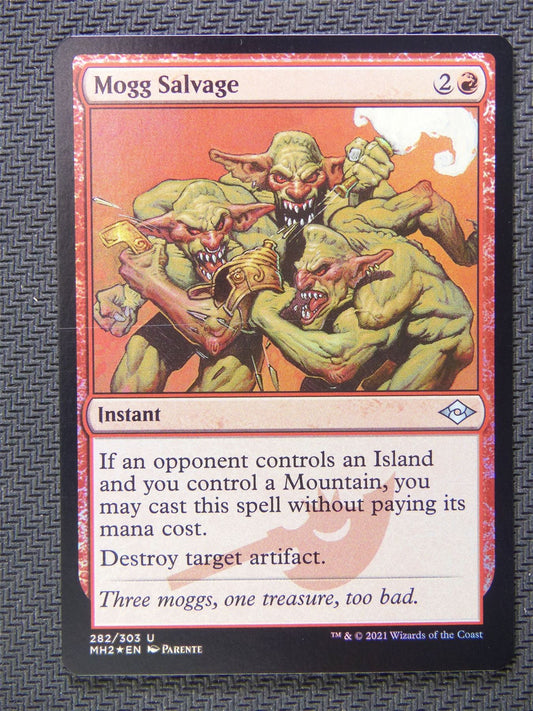 Mogg Salvage Foil - Mtg Card #6N1