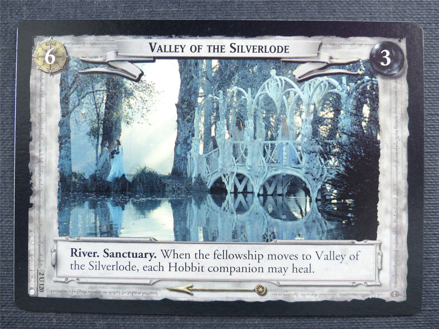 Valley of the Silverlode 2 U 120 - LotR Cards #2X2