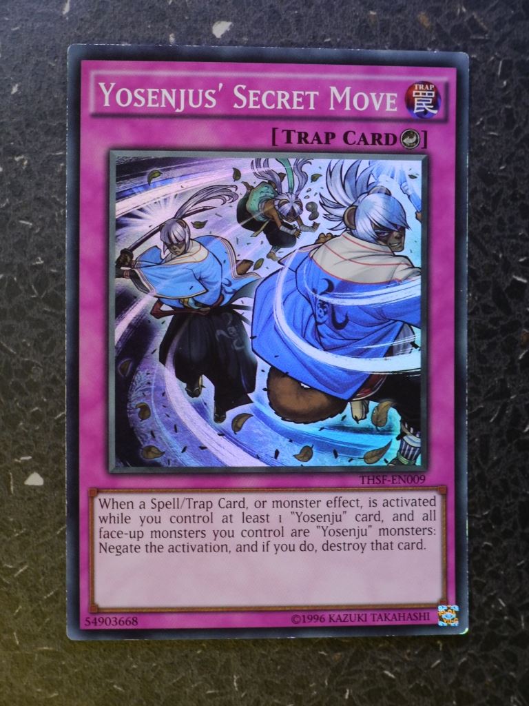 Yugioh Cards:YOSENJUS' SECRET MOVE THSF SUPER RARE # 4A28