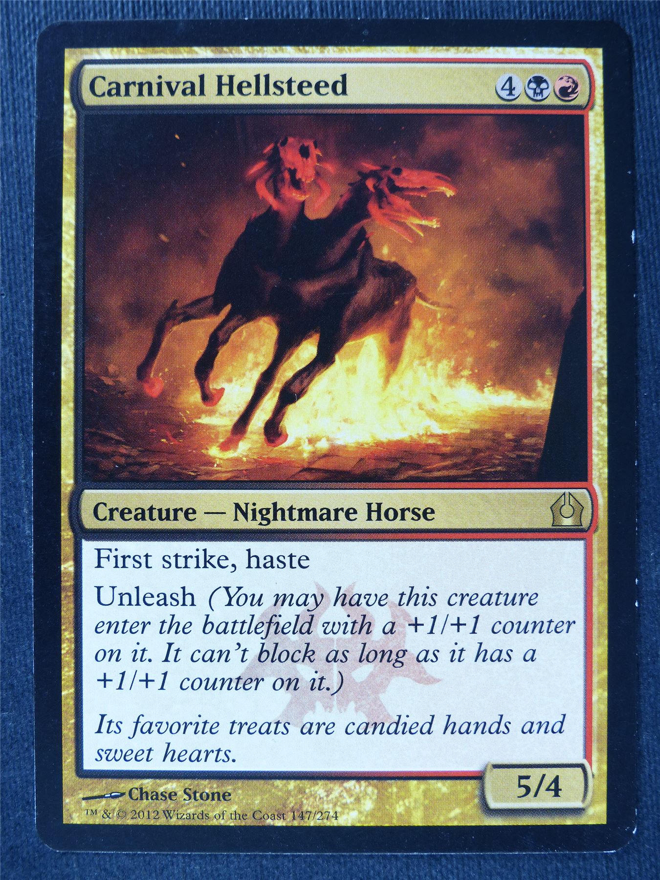 Carnival Hellsteed - Mtg Magic Cards #TW