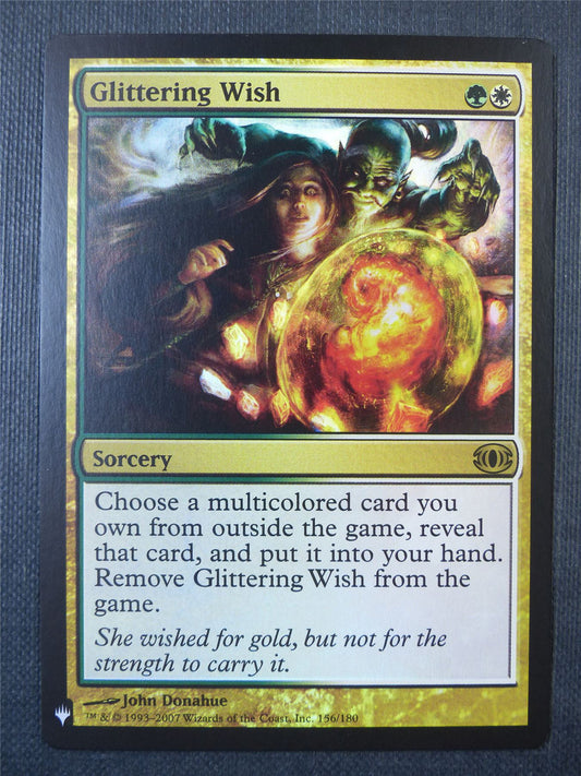 Glittering Wish Foil - The List - Mtg Card #8Q7
